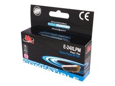 UPrint E-24XLPM - 15 ml - tamaño XL - photo magenta - compatible - cartucho de tinta (alternativa para: Epson T2436) - para Epson Expression Photo XP-55, 750, 760, 850, 860, 950, 960; Expression Premium XP-750, 850