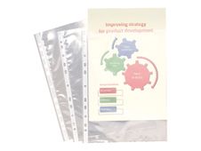 Exacompta - Protector de hojas - para A4 - transparente (paquete de 10)