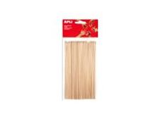 APLI kids - Palito para manualidades - 0.3 x 20 cm - natural - madera (paquete de 50)