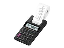 Casio HR-8RCE - Calculadora impresora - LCD - 12 dígitos - batería - negro