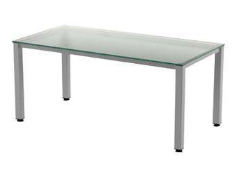 Rocada Executive - Mesa - rectangular - blanco - blanco base