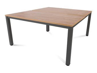 Rocada Executive - Mesa - rectangular - roble - antracita base