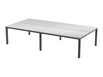 Rocada Executive - Mesa - rectangular - antracita, RAL 7015 base