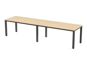 Rocada Executive - Mesa - rectangular - verde haya - antracita base