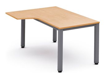 Rocada Executive - Mesa - forma de L (izquierdo) - verde haya - antracita base