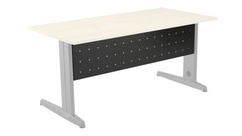 Faldón metálico metal para mesa 180 cm. color antracita