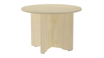 Mesa de reuniones redonda 120cm de diametro altura 72cm. color: pata antracita  tabler