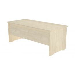 Mesa de oficina serie work180x80 haya-haya