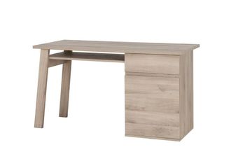 Gautier office BALIKHAN - pedestal escritorio - rectangular - light kronberg oak