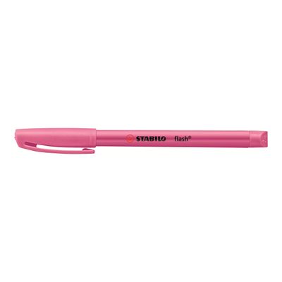 4006381131377-STABILO flash - Surligneur - pour papier fax - rose fluorescent - encre à l'eau - 1-3.5 mm-P_1022_1-0
