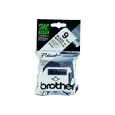 4977766624831-Brother MK221BZ - Ruban d'étiquettes auto-adhésives - 1 rouleau (9 mm x 8 m) - fond blanc éc-P_2221_2-1