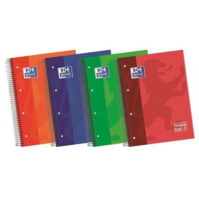 8412771087517-Oxford Classic - Livre européen - reliure à spirale - A4/A4+ - 120 feuilles / 240 pages - petits carreaux - 4 trous - disponib-P_5171_1-0
