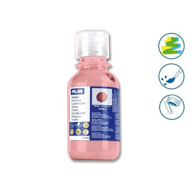 8411574008750-MILAN - Peinture - peinture à tempera - liguide - rose pâle - 125 ml-P_6269_1-0