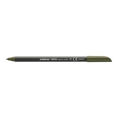 4004764033942-edding 1200 - Feutre - vert olive - encre à l'eau - 0.5-1 mm (pack de 5)-P_6852_1-0