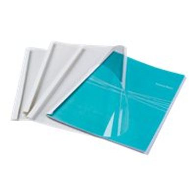 0043859522491-Fellowes Standard - 10 mm - A4 (210 x 297 mm) - 100 feuilles - 150 micromètres - blanc - 200 g/m² - 100 unités couverture PVC t-P_8949_1-0