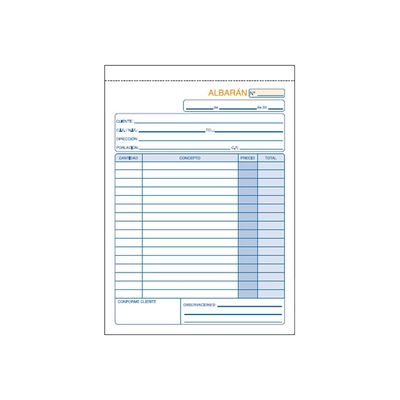 8421938501223-Dohe - Carnet de bordereaux de livraison - 50 feuilles - A5 - en triple - autocopiant-P_12284_1-0