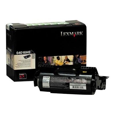 734646035842-Lexmark 64016HE - noir - cartouche laser d'origine-Avant-1
