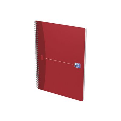 3020120022079-Oxford Office Essentials - Cahier à spirale A4 (21x29,7 cm) - 100 pages - petits carreaux (5x5 mm) - disponibl-Angle droit-4