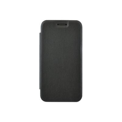 3571211347866-Bigben Connected - Protection à rabat POUR Apple iPhone 7 plus - rabat cuir noir - coque transpar-Avant-0