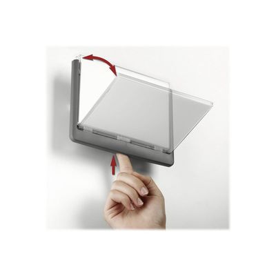 4005546405483-Durable Click Sign - Plaque de porte - A5 paysage-Angle gauche-2