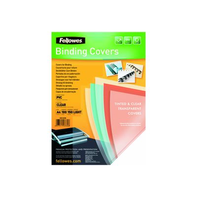 0077511537608-Fellowes - 100 couvertures à reliure A4 (21 x 29,7 cm) - plastique 150 microns - transparent-P_53760_1-0