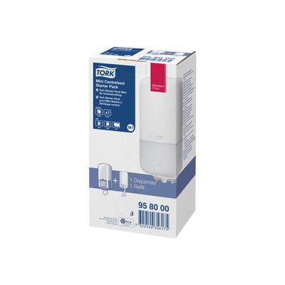7322540356175-Tork Elevation Starter Pack Wiper Mini M1 - Distributeur d'essuie-mains à dévidage central-Angle droit-0