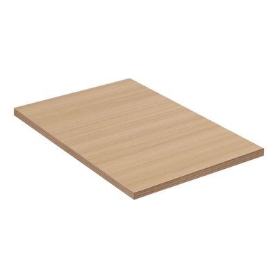 3483600849007-Top pour caisson mobile YES ! - L42 x P54 cm - Chêne-Angle gauche-0