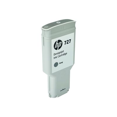 889296103349-HP 727XL - gris - cartouche d'encre originale (F9J80A)-Angle gauche-1