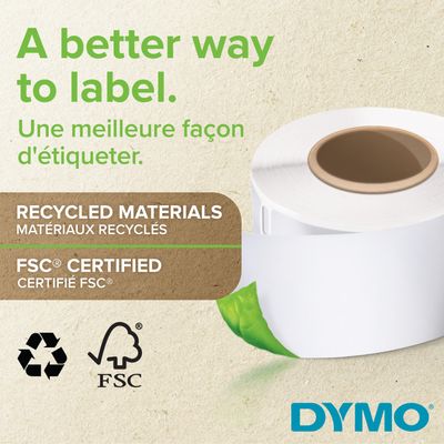 5411313990158-Dymo LabelWriter MultiPurpose  - Ruban d'étiquettes auto-adhésives - 1 rouleau de 320 étiquettes (54 x 70 mm) - -P_99015_5-1
