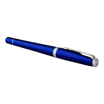 3501179316062-Parker Urban - Stylo plume - encre bleue - moyen - corps bleu/argent-Angle droit-1