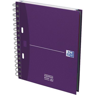 8412771025007-Oxford Europeanbook - Cahier A5 - 200 pages - petits carreaux (5x5 mm) - disponible dans différentes c--4