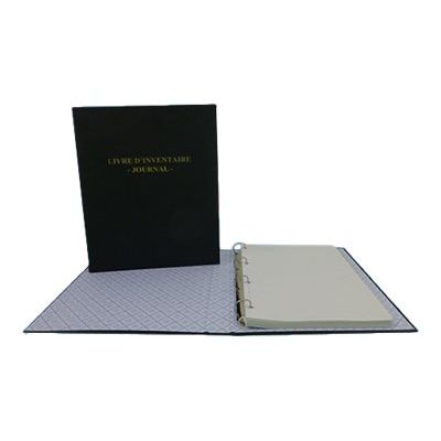 3416790000590-ELVE - Classeur d'inventaire + 2 recharges de 100 feuilles - A5-Multi-angle-0