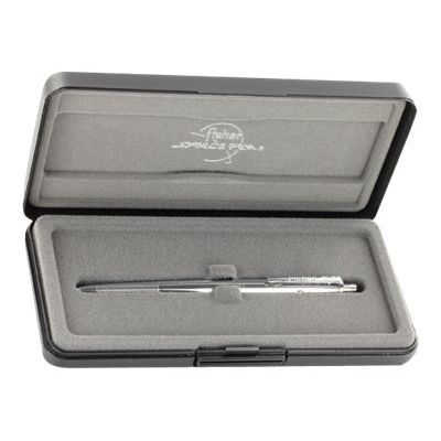 0747609871135-Fisher Space Original - Stylo à bille chromé - pointe moyenne-Angle gauche-3