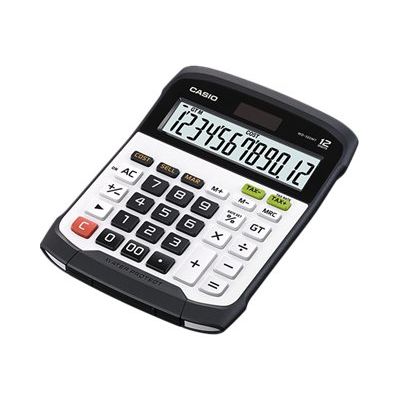 4971850033370-Calculatrice de bureau Casio WD-320MT - 12 chiffres - alimentation batterie et solaire-Angle droit-0