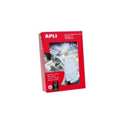 8410782003830-APLI PAPER - Blanc - 7 x 9 mm 1000 unités étiquettes--0