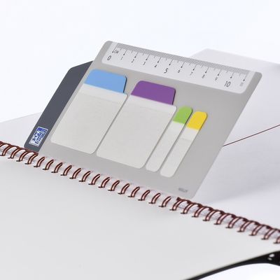 3147280191008-Agenda à élastique Office - 1 semaine sur 2 pages - 15 x 21 cm - gris/noir - Oxford--2