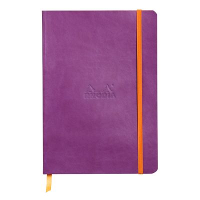 3037921174104-RHODIA Rhodiarama - Carnet souple A5 - 160 pages - ligné - violet--0