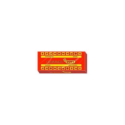 8412027007122-JOVI plastelina - Pâte à modeler - 150 g - rouge--0