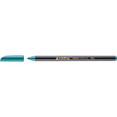 4004764926237-edding 1200 - Feutre de coloriage - 0.5-1 mm - vert métallique-P_128325_1-0
