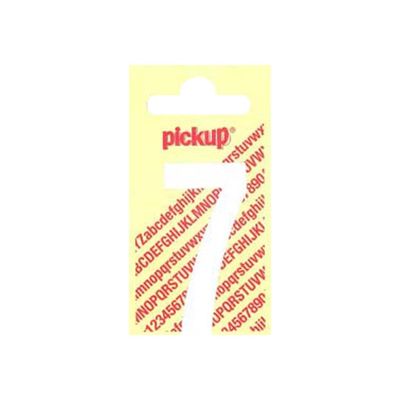 8711234242372-Pickup - Étiquette autocollante - 150 mm - Chiffre 7 - blanc mat-Avant-0