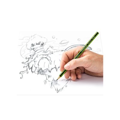 4007817182444-STAEDTLER Noris eco - Pack de 12 Crayons à papier - HB-Angle droit-1