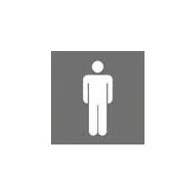 8711234004376-Pickup Home 3D - Plaque Acrylique Hommes - 9 x 9 cm - blanc-Avant-0