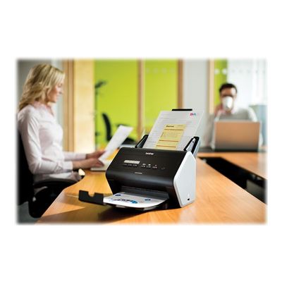 4977766755184-Brother ADS -2400N - scanner de documents A4 - 600 ppp x 600 ppp - 30ppm-Angle droit-6