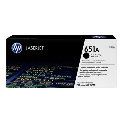 886111121328-HP 651A - noir - cartouche laser d'origine-Avant-1
