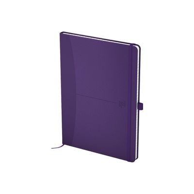 3020120115139-Oxford Signature - Cahier broché A5 - 160 pages - ligné - disponible dans différentes cou-Angle droit-1