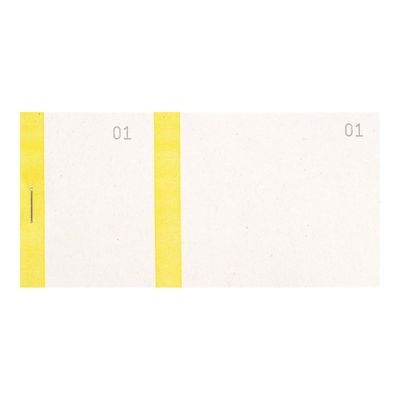 3370441963033-Exacompta - 10 Blocs vendeurs de 100 tickets - 60 x 135 mm - numéroté - jaune-Avant-0
