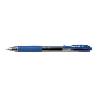 4902505163180-Pilot G-2 - Roller encre gel rétractable - 0,7 mm - bleu-Angle gauche-1