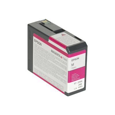 0000791443512-Epson T5803 - magenta - cartouche d'encre originale-Angle gauche-1