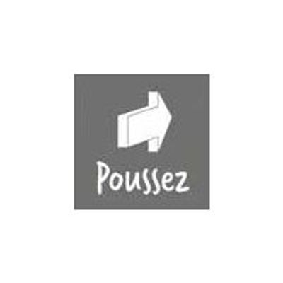 8711234004918-Pickup Home 3D - Plaque Acrylique Poussez - 9 x 9 cm - bois-Avant-0