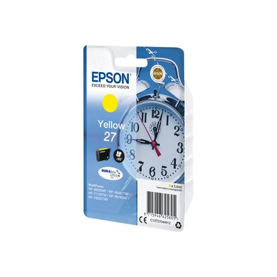8715946533049-Epson 27 Réveil - jaune - cartouche d'encre originale-Angle droit-1
